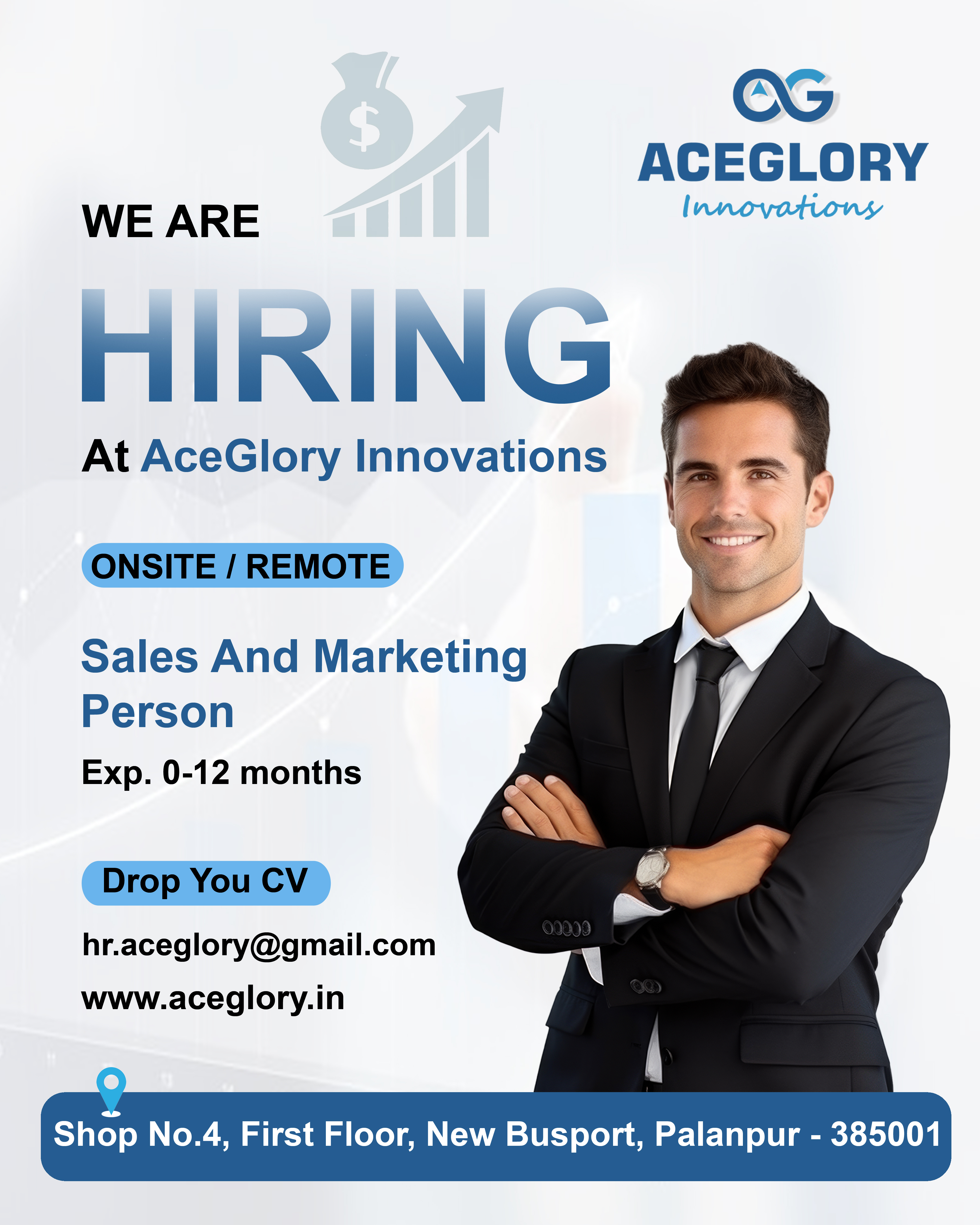 Sales Job Opening Flyer